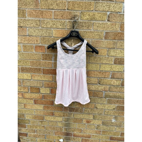Lululemon On Track Tank Top Pink Dance Shirt Size 2 Athletic - Picture 4 of 5
